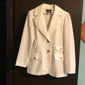 Vintage white blazer